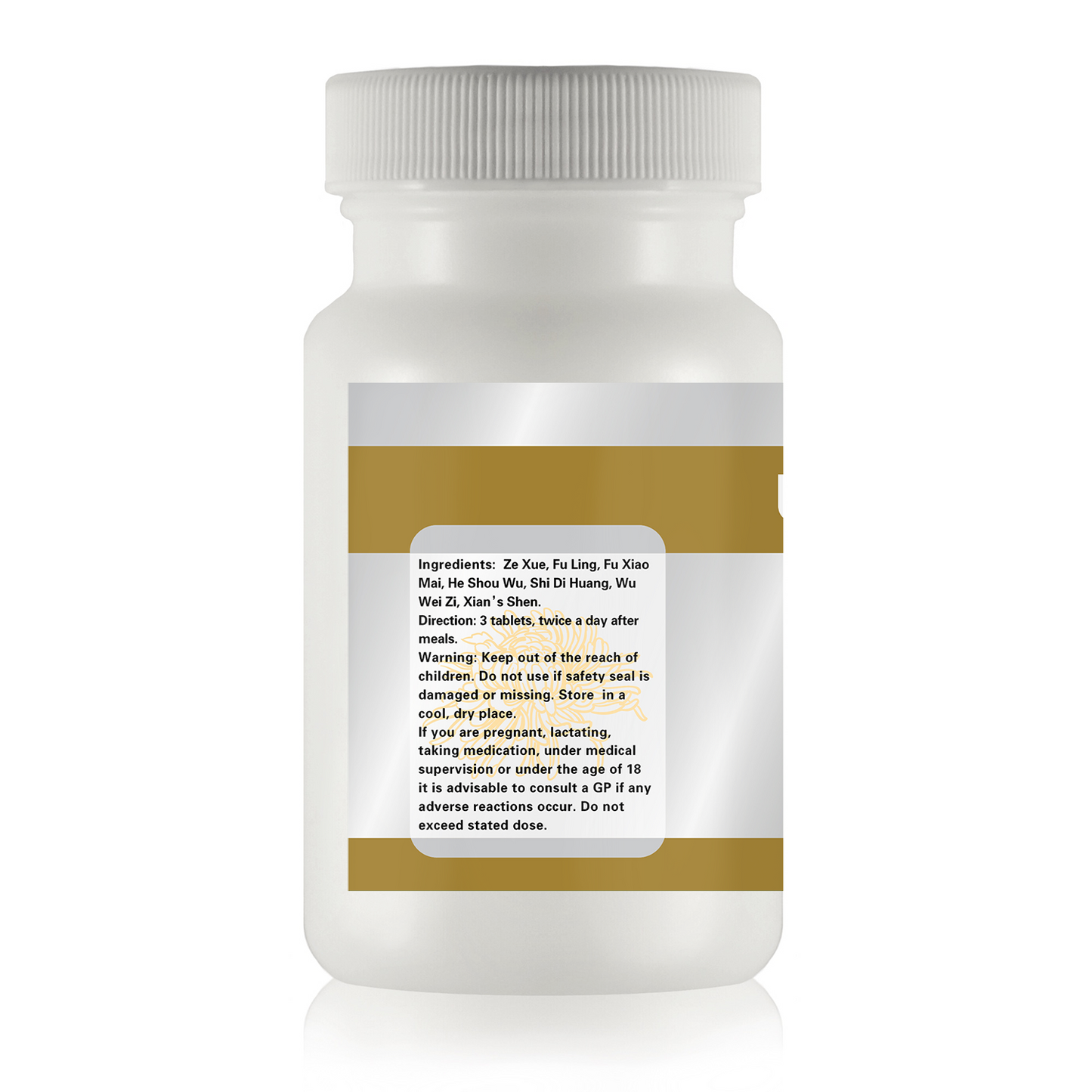 Water Retention Herbal Tablets